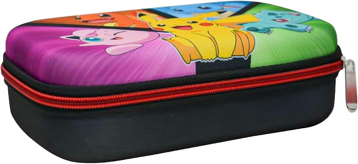 Pokémon Characters Pencil Case with Zipper Closure - Image 3