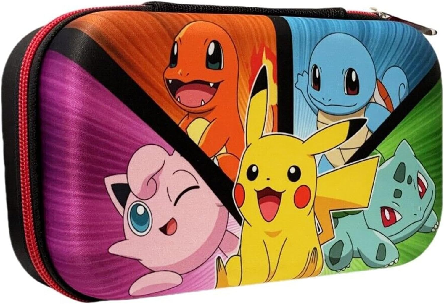Pokémon Characters Pencil Case with Zipper Closure
