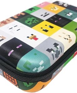 Alternative view of Minecraft Molded Pencil Case with Zipper Closure