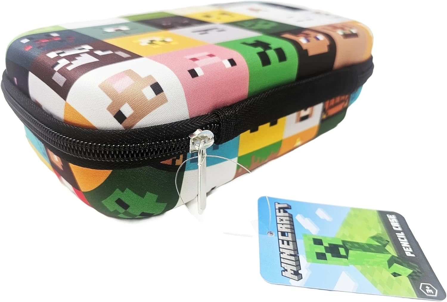 Minecraft Molded Pencil Case with Zipper Closure - Image 3